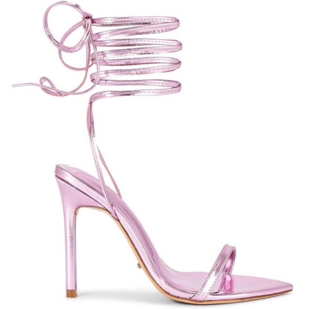 Tony Bianco Miah Mauve Glimmer Heeled Sandal